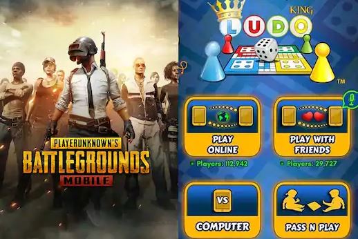 pubg-and-ludo-king